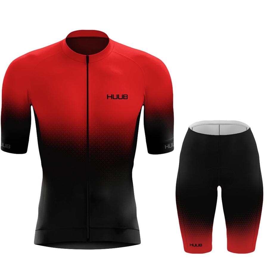 Wieler Jersey Set Rcc Huub Men's Cycling Clothing Summer Cycling Suit With Short Sleeves Ropa Ciclismo Hombre 2026 Summer Breathable Cycling Suit Set