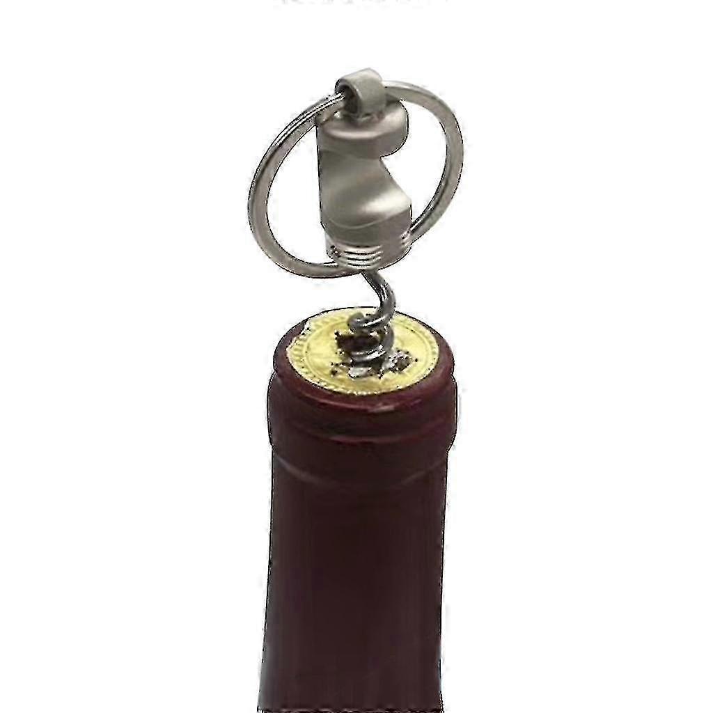 Zinc alloy pocket beer bottle opener keychain mini bottle opener, Silver