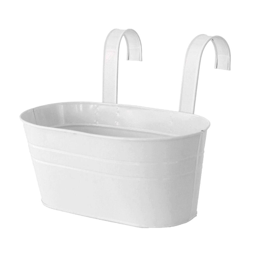 Detachable Hook Hanging Flower Pots for Balcony Ers Indoor Rails Deck