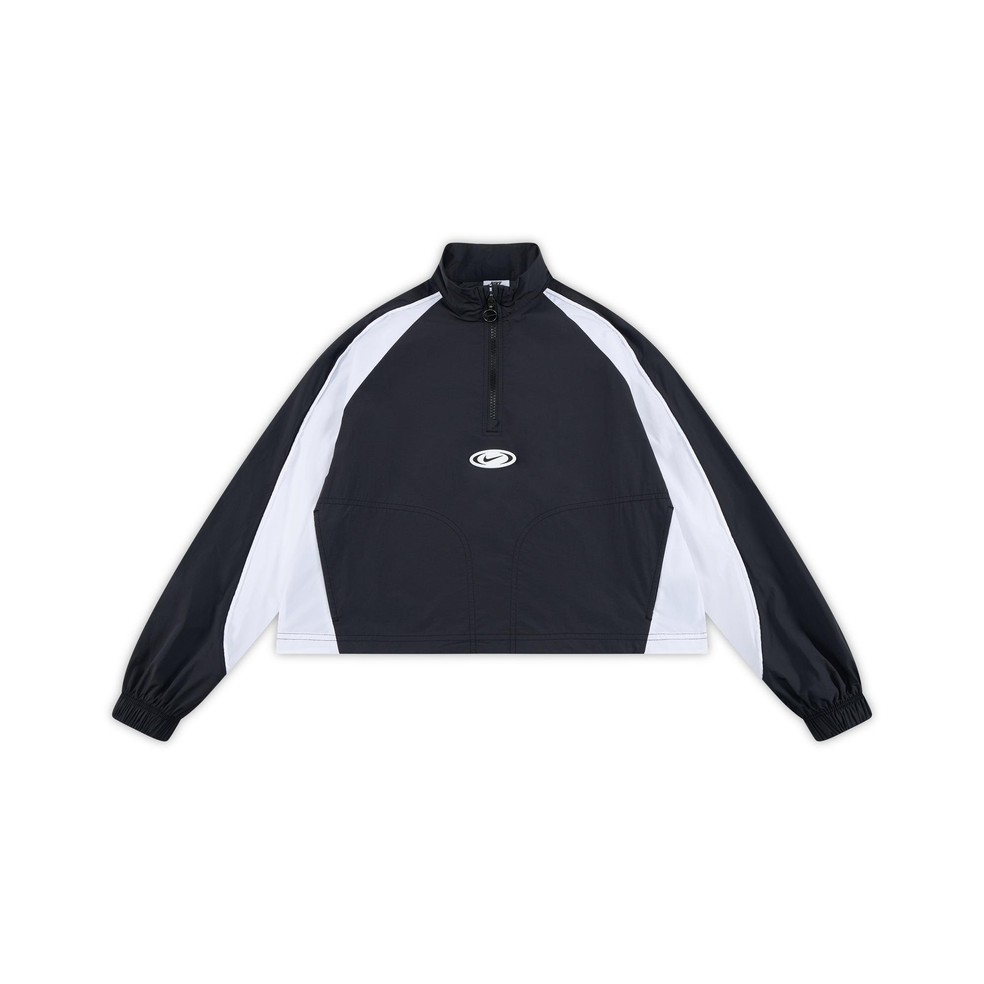 

Nike Куртка тканая оверсайз Осенняя Молодежная Детская Куртки HQ9403 XS