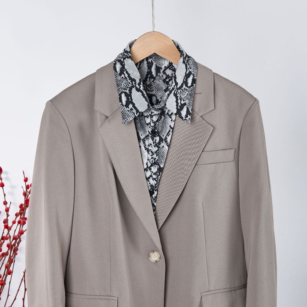 Leopard Print False Collar Elegant Lightweight Detachable Collar Decorative Pleated Design False Shirt Collar Blouse Decoration