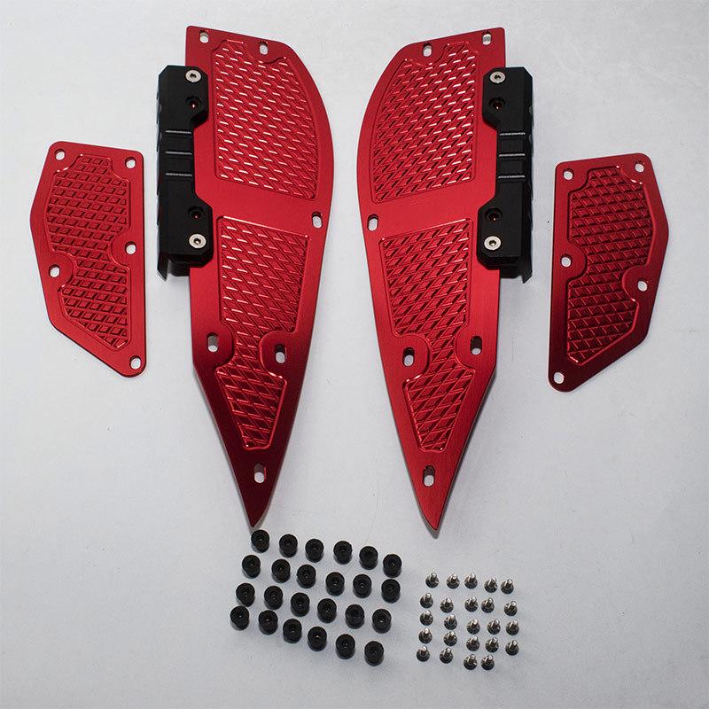 

6-Piece Foot Pedal Pad Set for Yamaha XMAX300/XMAX250 Motorcycles
