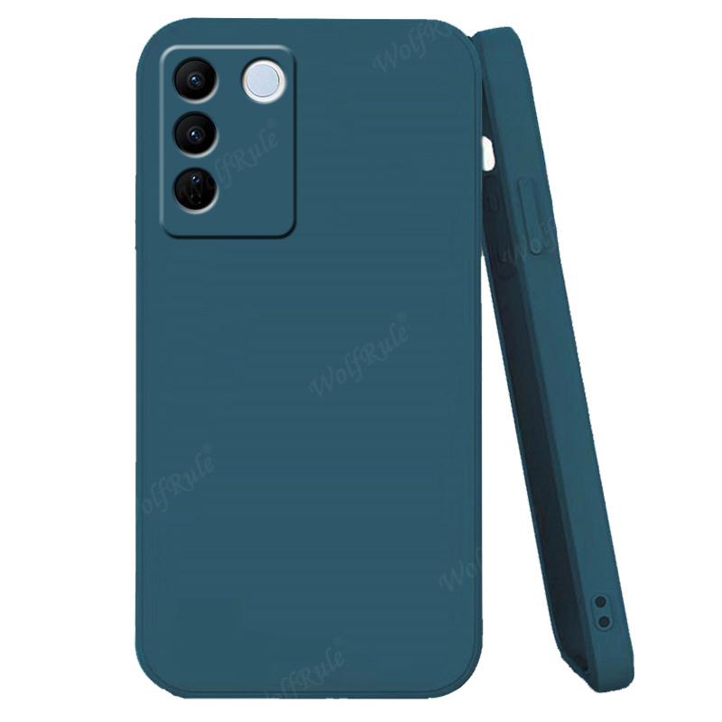 For Cover Vivo V27E Case For Vivo V27E Capas Silicone Shockproof Phone Bumper Back TPU Soft Cover For Vivo V27 V 27 V27E Fundas