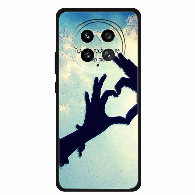 3D Emboss Case For Honor Magic 8 5G Phone Case 8 Pro Flowers Silicone Soft Coque Funda For Honor Magic8 Pro Back Cover Case Bag