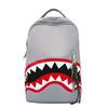 Schoolbag Men's Backpack Travel Bag Fashion Backpack Student School Bag Large Capacity Street Trend Shark Bag