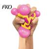 Decompressing Hand Toy Colorful Grid Stress Ball, TPR Slow Rising Fidget for Anxiety Relief, Relief Ball Soft Squeeze Decompression Office