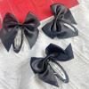 Metal Bow BB Clip Y2K Oval Hairpin Hair Accessories Cloth Hair Clip  Headwear