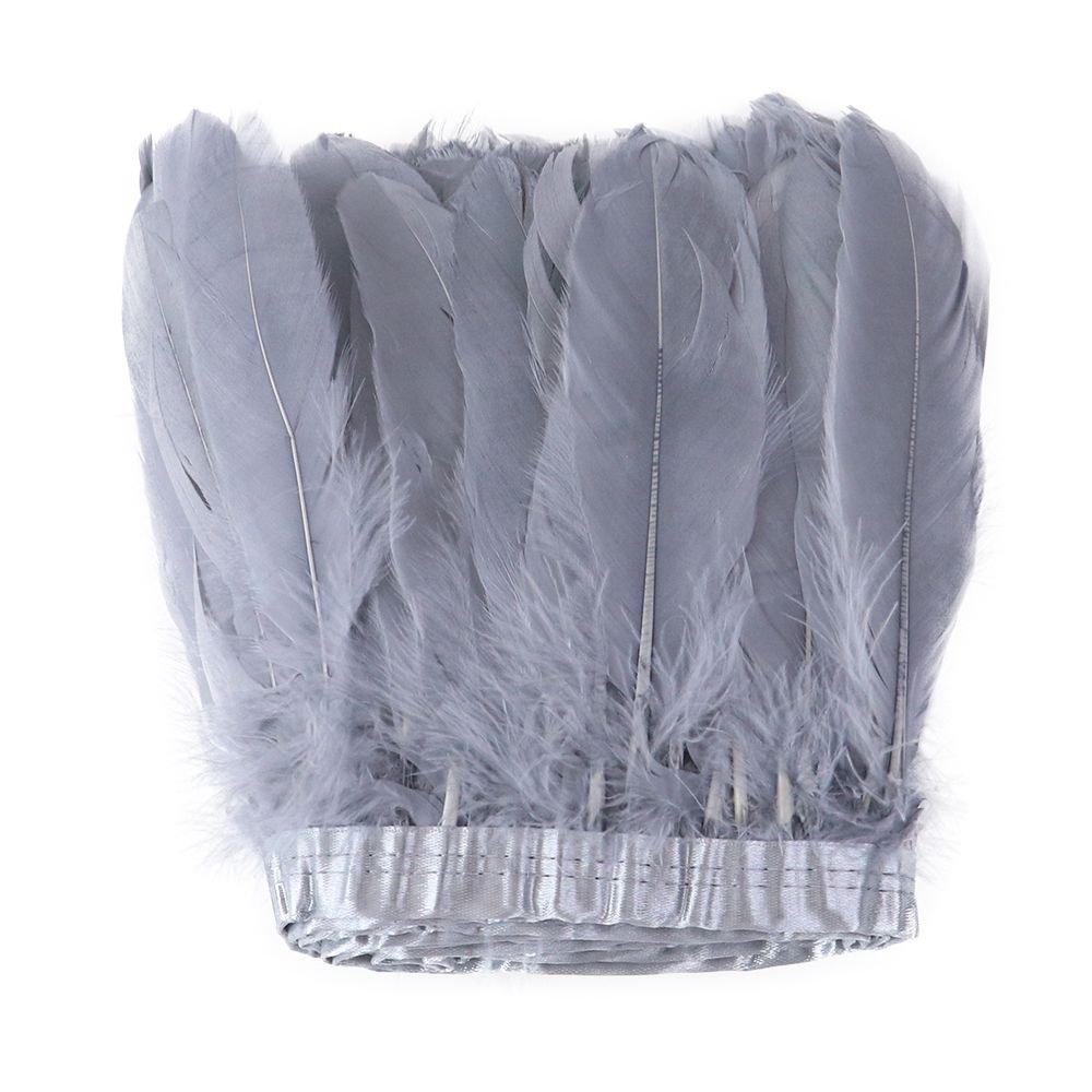 1M Natural Goose Feathers 15-20Cm Large Wide Hard Quill Feathers Wedding Decor Costume  Dreamcatcher Handmade Art Supplies