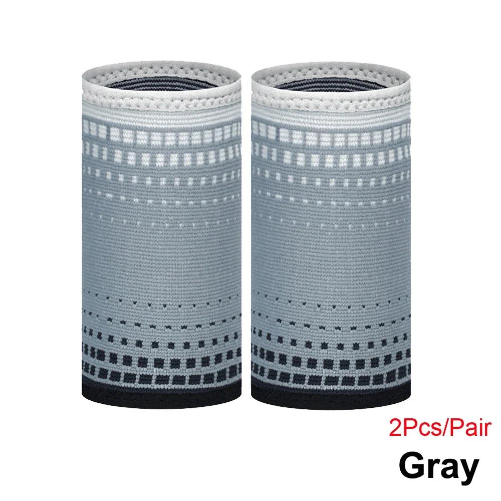 2 Stück Armband Nylon Gestrickt - Leicht, Elastisch & Atmungsaktiv - Herren, Damen - Für Schweiß, Sport, Übung, Training, Fitnessstudio
