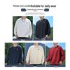 JEEP SPIRIT Men's Loose Fit Round Neck Sweatshirt