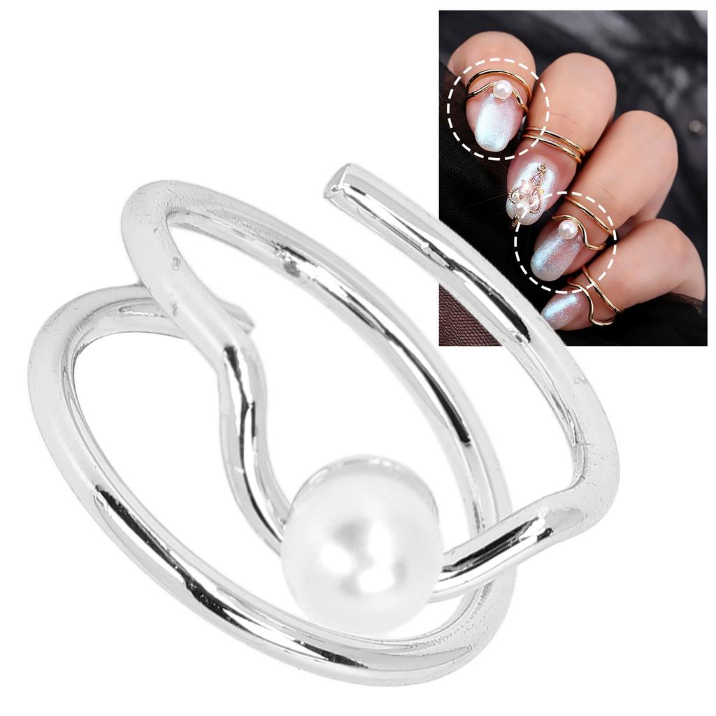 Prl Finger Nail Knuckle  S Stylish and Simple Copper Fingertip Jewelry for Women Girls