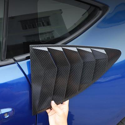 2 Teile/satz Hinten Viertel Fenster Lamellen Spoiler Panel für Scion FRS für Subaru BRZ für Toyota 86 GT86 2013- ABS