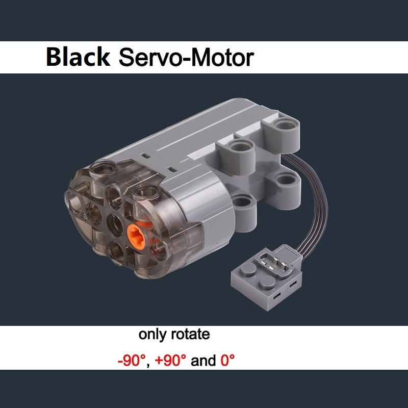 Technické bloky Servo PF Motor vlaku Výkon Funkce MOC High-Tech díly Cihly Příslušenství Technik Servo RC motor
