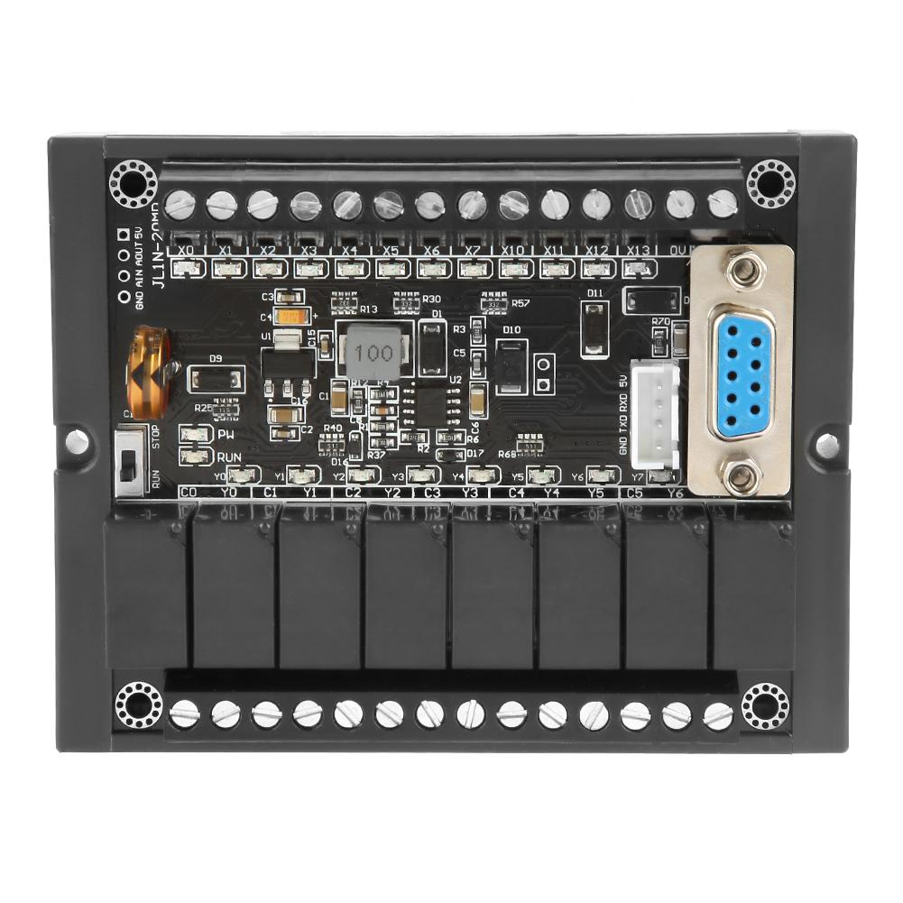 

PLC Industrial Control Board FX1N20MR Programmable Relay Delay Module with Shell
