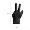 3 Fingers Gloves Pool Left Hand Snooker Indoor Game Anti Slip Elastic Breathable Professional