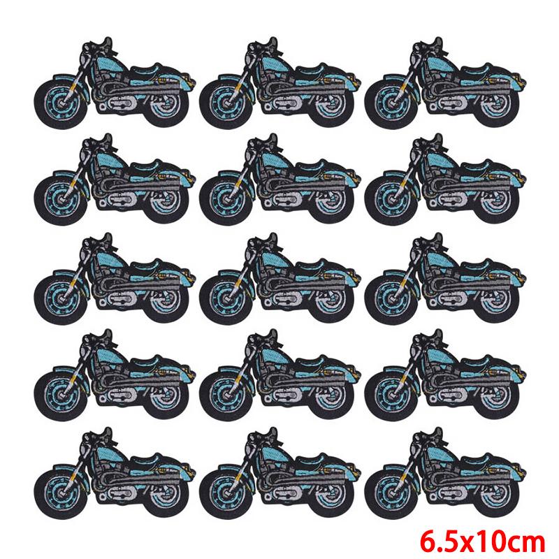 10 teile/los Stickerei Patch Eisen Auf Patches Für Kleidung Patches Auf Kleidung Jacken Dekor Applikation Nähen Liefert