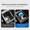 FDAIUN Car Center Console Storage Box for Subaru Forester 6th Generation ABS Box with Silicone Mat Interior Easy Custom Neat Ideal for Card and Coin 2