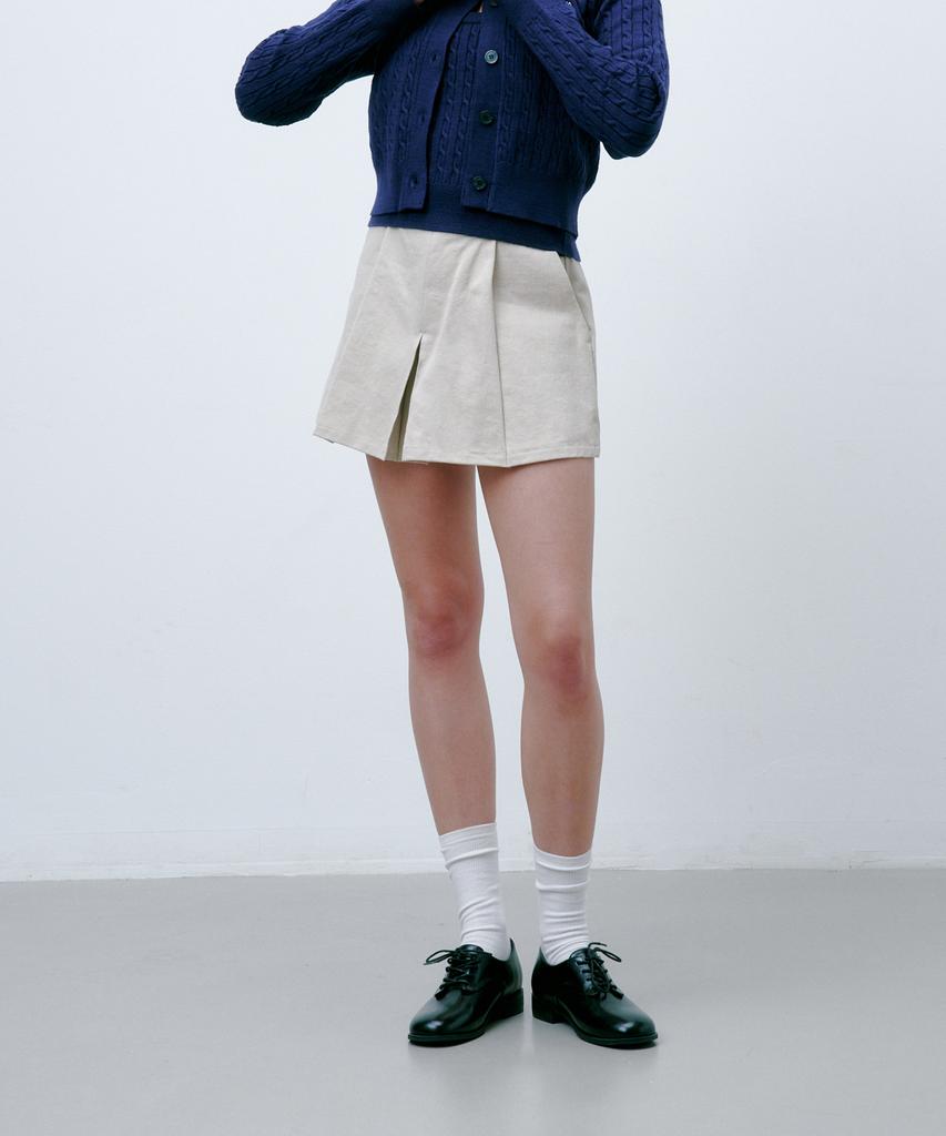 Solteuaenchokollis Pigment Skirt Pants Beige 4W251W001