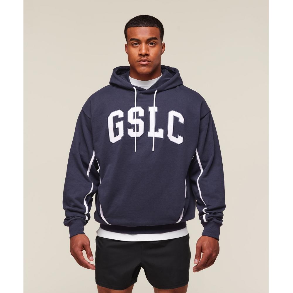 

Gymshark Gslc Hoodie Heavy Blue A2b3b Uctn XS