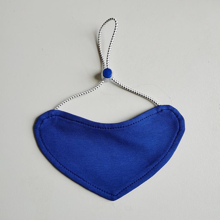 

Cute Pure Cotton Triangle Scarf Printed Cat Pet Bib for Dogs Under 20 Pounds синій