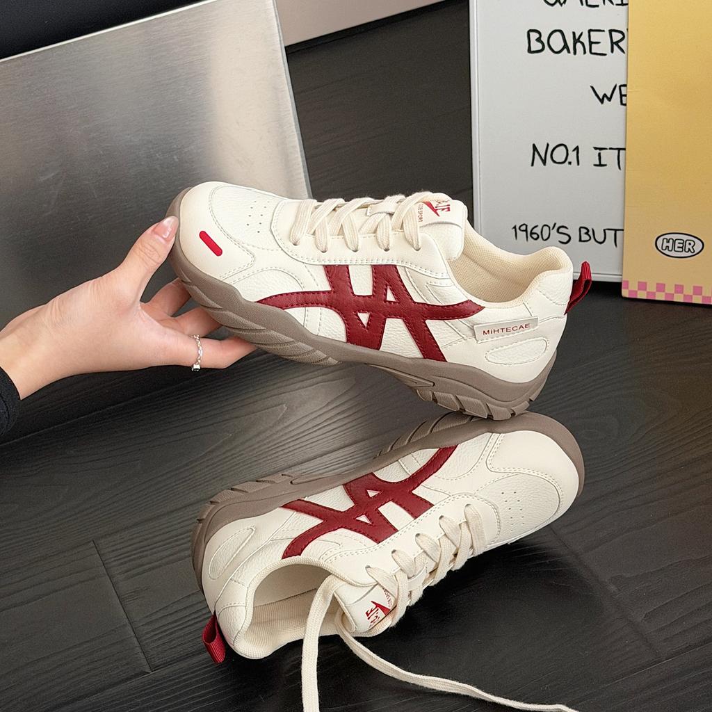 Retro German Training Shoes Women's New Autumn and Winter Heightening Casual and Versatile Forrest Gump Shoes Soft-soled Cotton Warm Sports Shoes