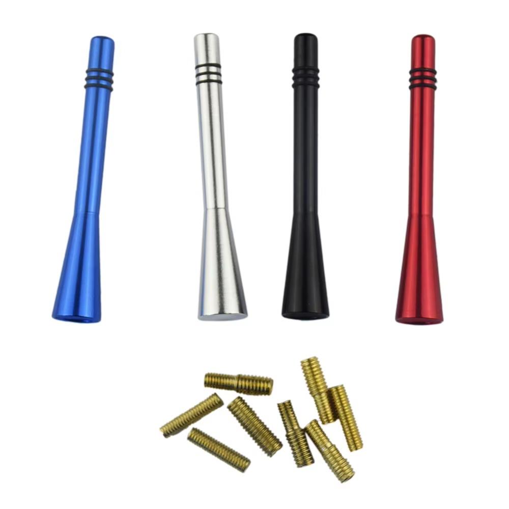 Useful Aluminum Roof Radio Antenna Car Styling Short Signal Antenna Auto Accessories Universal