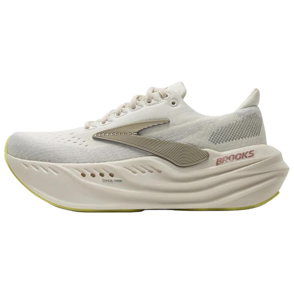 Brooks Glycerin Max Kokoslegierung Rose Damen Sneaker Creme 120436-1B-115