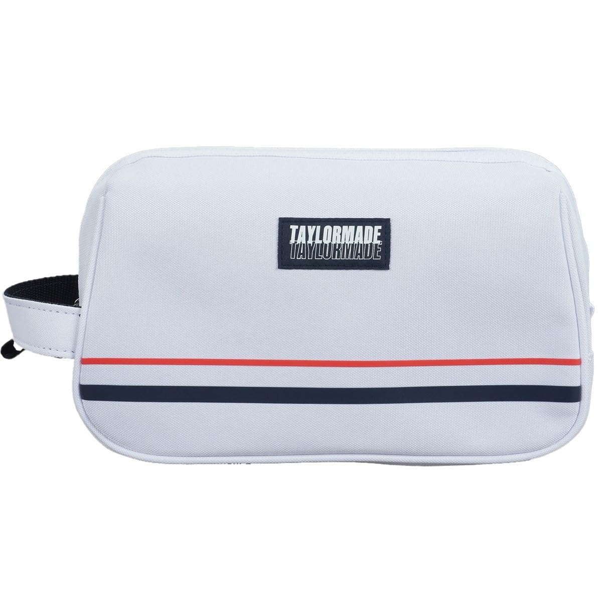 

TaylorMade Graphic Logo Pouch, White/Navy/Red, Unisex, 24SS UN061