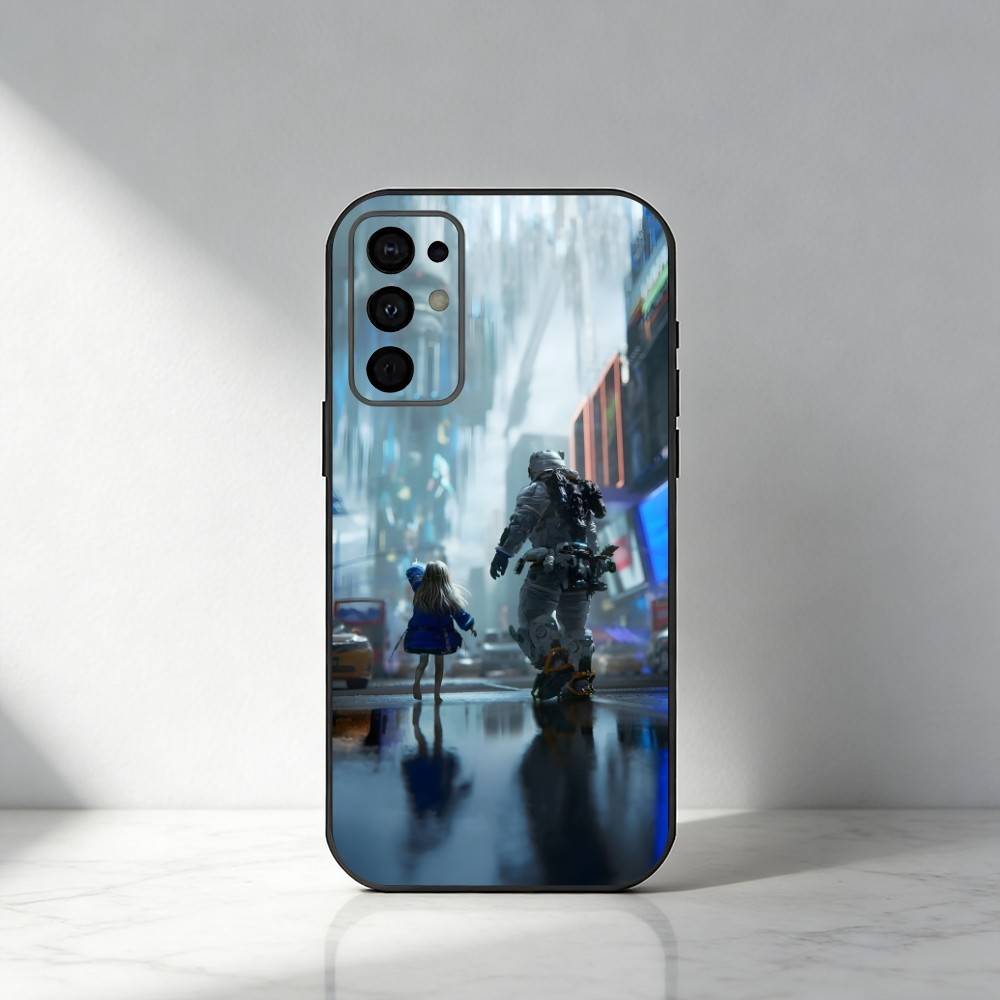 Game P-Pragmata  Phone Case For Samsung S25,S24,S21,S22,S23,S30,Ultra,S20,Plus,Fe,Note,5G Black Cover