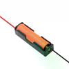 10Pcs/lot Single Slots 18650 Battery Case Holder With Wire Bundle DIY Batteries Storage Boxes 18650 1 Bay Cell Battery Holder