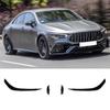 Αεροτομή Εμπρός Προφυλακτήρα Για Mercedes Benz CLA45 AMG C118 2020 2021 Γυαλιστερό Μαύρο Αεροτομές Προφυλακτήρα