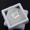 CERTIFIED White Sapphire 9.95 Ct Natural Loose Gemstone Ring Size Emerald Cut