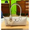 Nuova borsa baguette con drago intarsiato borsa a sacchetto in pelle di agnello borsa da lavoro a spalla singola crossbody borsa da braccio