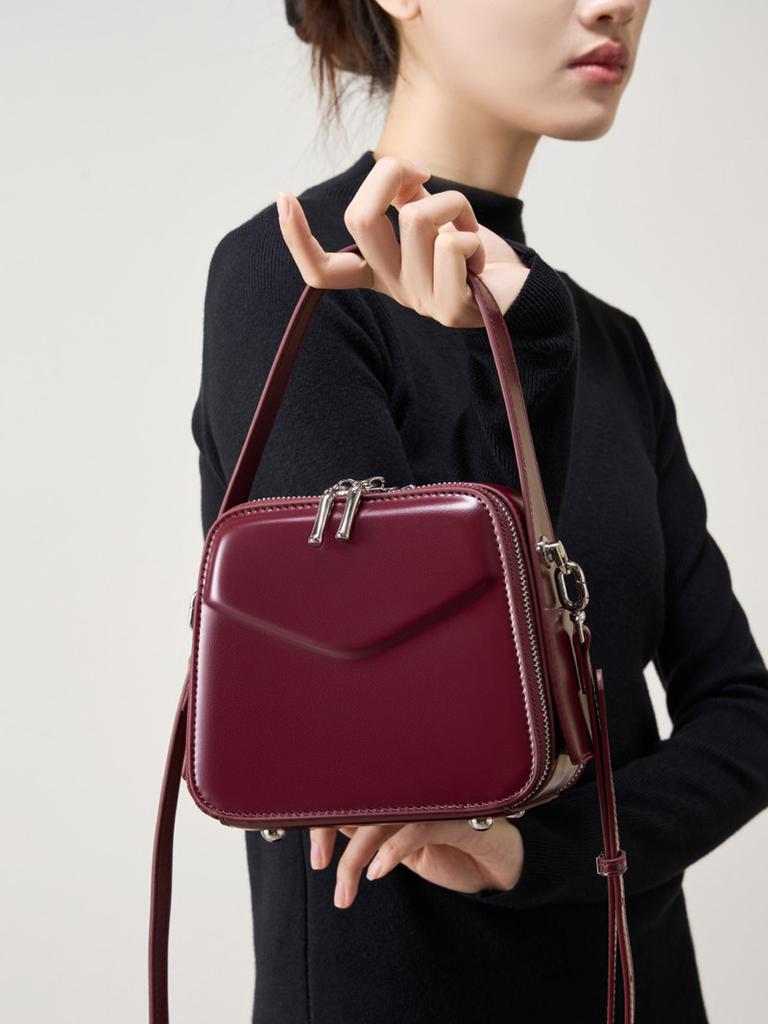 2025 Female Luxury Designer High Quality Underarm Cowhide Genuine Leather Handbags Women Vintage Shoulder Crossbody Bags