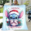 1pc Stitch Printing Blanket - Soft, All-Season Throw for Office Blanket, Personalized Gift with Adorable Cartoon Design