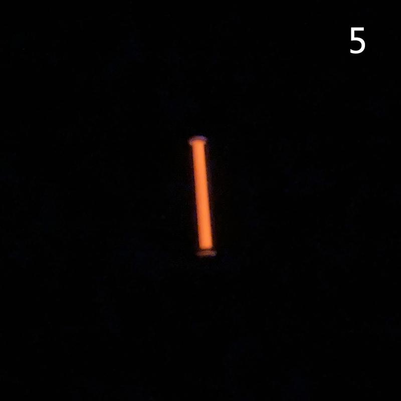 Это не газовый стержень трития/стеклянный светящийся стержень гироскопа Edc кончика пальца трубки светящийся