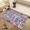 Popular Fashion T-Tokidoki LOGO Bathroom Mat Kids Room Bedroom Decoration Balcony Anti-Slip Doormat Living Room Welcome Rug