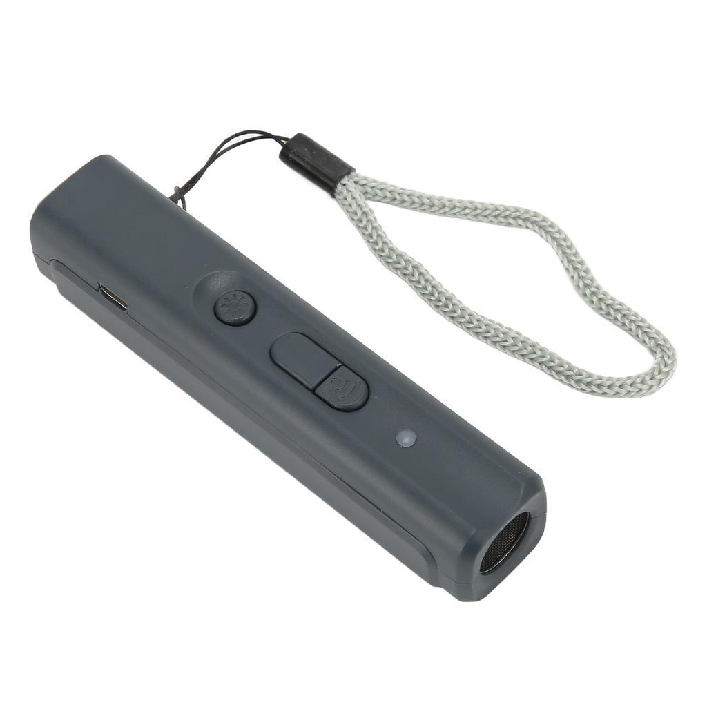 Ultrasonic Dog Trainer USB Rechargeable Portable Hand Held Electronic Dog Deterrent Device Training Tool with Lanyard