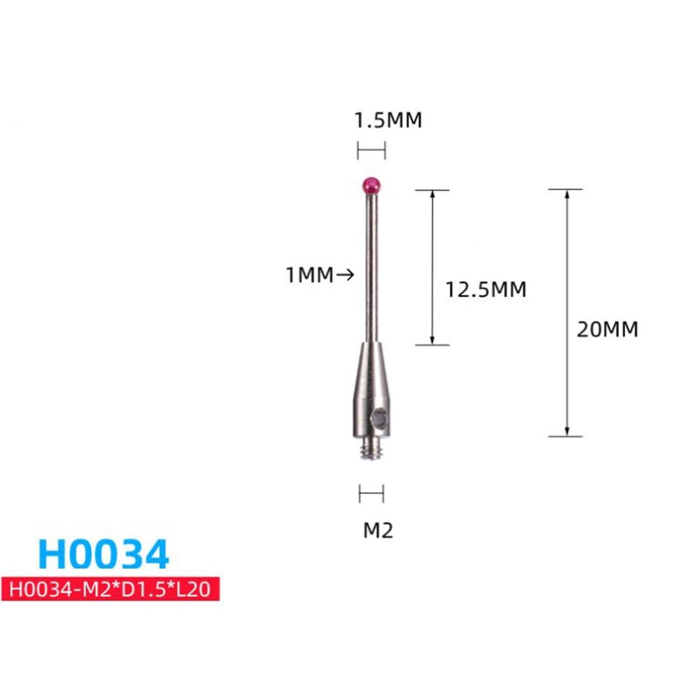 M2 Tungsten Steel CMM Probe Stylus for Accurate For 3D Measurement Tasks