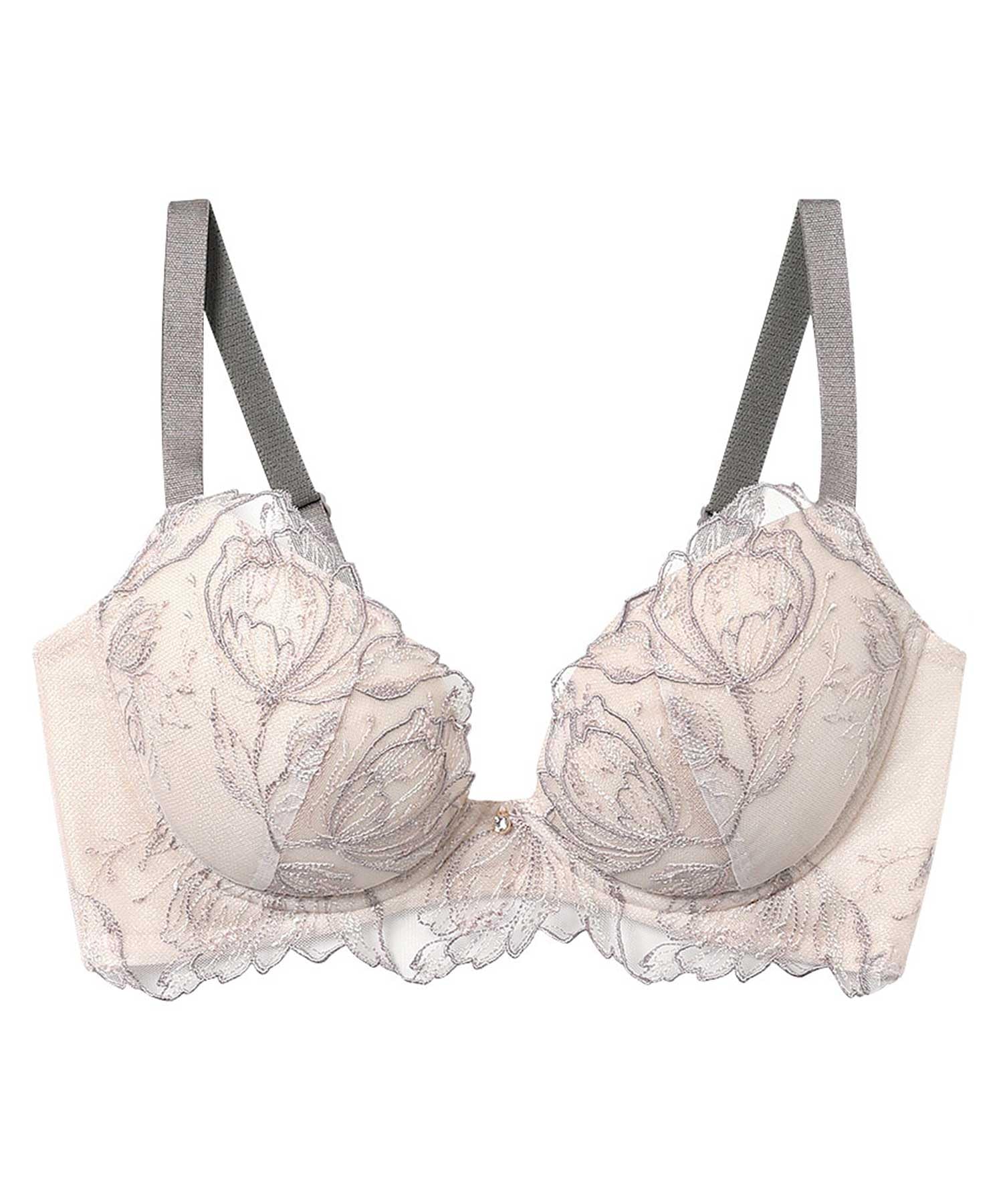 

аккуратное декольте поддерживает грудь, размеры от A до G, большой размер, бюстгальтер BYJ387 SP B75 [Amph/Wacoal] Бюстгальтер, создание, подмышки, полный, чашки, [Glama-Rich Двойной наполнитель]