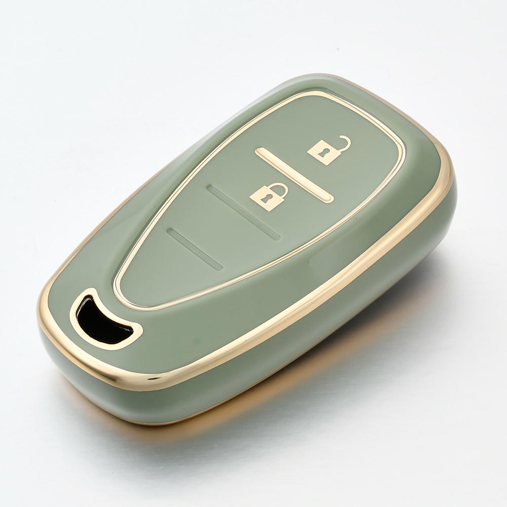 2 3 Button Car Key Cover Case For Chevrolet Onix Equino Orlando Cruze Spark Sonic Camaro Volt Bolt Trax Malibu Blazer Traverse