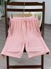 High-Waist Women's Summer Ice Silk Shorts