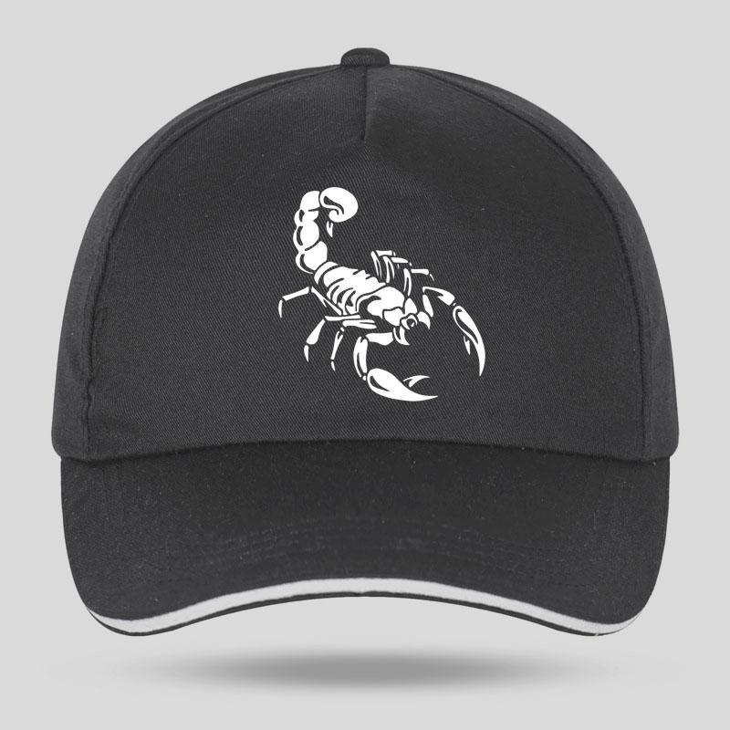 New Unisex Women Fashion Scorpion Baseball Caps for Hip Hop Cotton Trucker Cap Bone Dad Hats