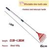 Multi-purpose Telescopic Garden Rake Set