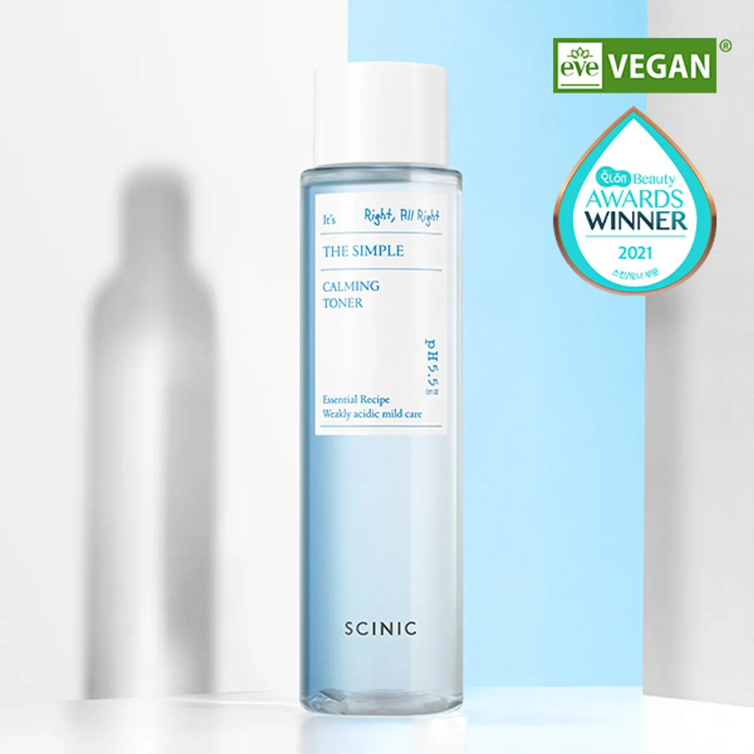 Scinic The Simple Calming Toner 145ml 1ea