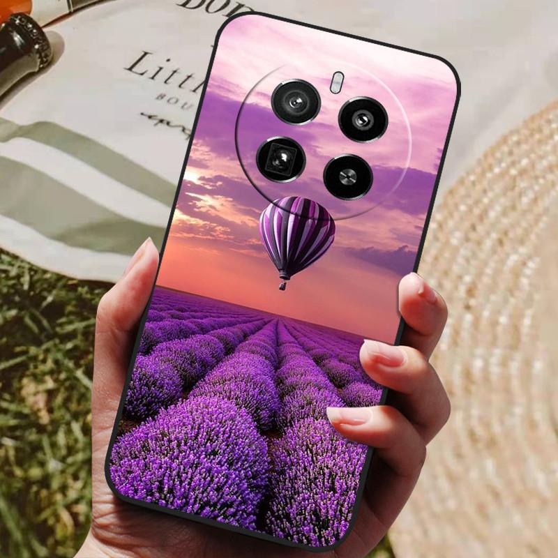 Für Realme 12 Pro Plus Hülle Luxus Handy Silikon Rückseite für Realme 12 Plus Hüllen Realme12 pro+ plus Schutzhülle Capas