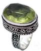 Peridot Hydro Gemstone Ethnic Antique Design Ring US Size-7.5 A207