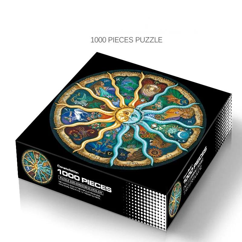 1000 Pieces Jigsaw Puzzle for Adults Challenge High Difficulty Large-sized Puzzle Toys Can Be Used As Home Mural Decoration Gift