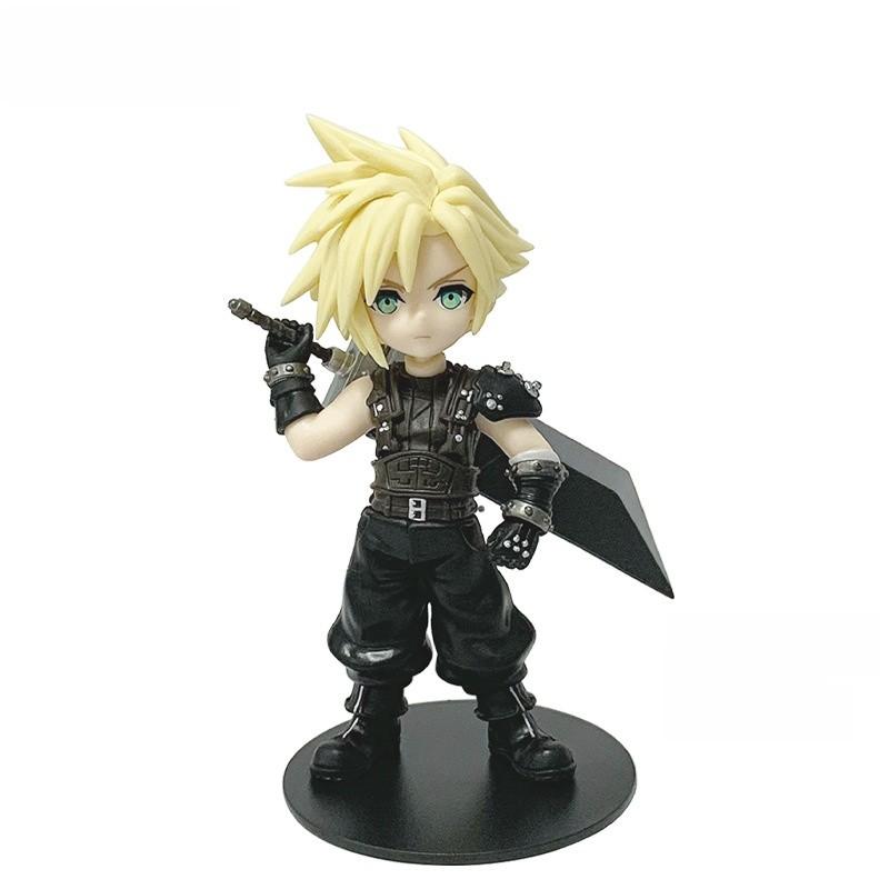 Final Fantasy Vii Rebirth Pvc Action Figure Set With Collectible Display For Fans And Collectors
