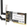 PCI Desktop Adapter 300Mbps 802.11b G N Wireless WiFi Network Card 2 Antennas AR9223